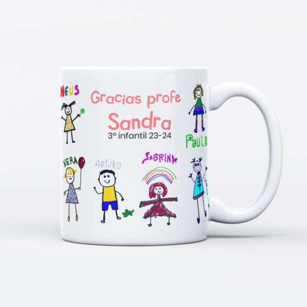 taza personalizada para regalar a profesores