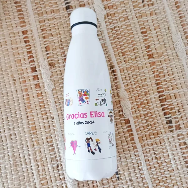 Botella termo para regalar a la profesora