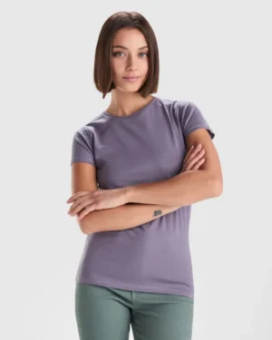 Camiseta algodón orgánico Roly Breda Mujer