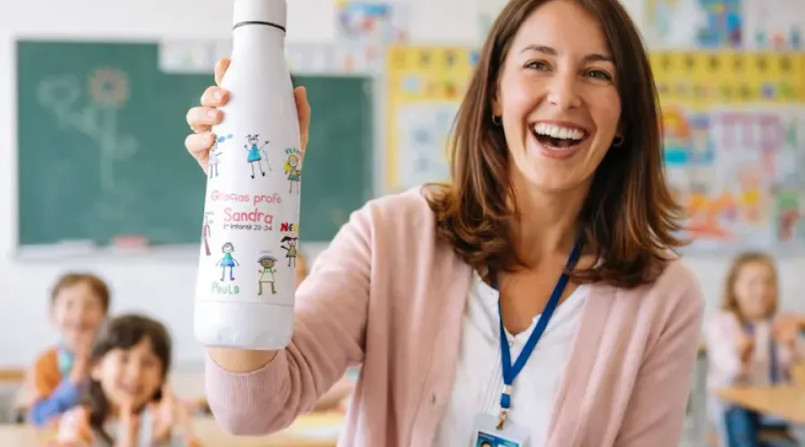 regalo grupal personalizado para profesora